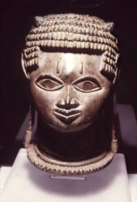 Framed Print : Udo style head, Benin Bronze, 16th-17th cent. Nigeria. NOTE: This image avail. up to 100MB Framed Print : Udo style head, Benin Bronze, 16th-17th cent. Nigeria. NOTE: This image avail. up to 100MB