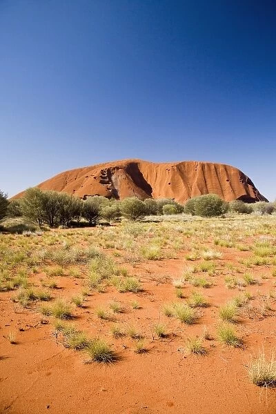 Uluru  /  Ayers Rock, Uluru - Kata Tjuta National Park, World Heritage Area, Northern Territory