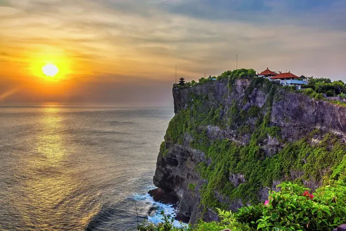 Framed Print : Uluwatu Temple is one of Bali's most important spiritual sites and is dedicated to the spirits of the sea. It is believed to protect the island from evil sea spirits Framed Print : Uluwatu Temple is one of Bali's most important spiritual sites and is dedicated to the spirits of the sea. It is believed to protect the island from evil sea spirits