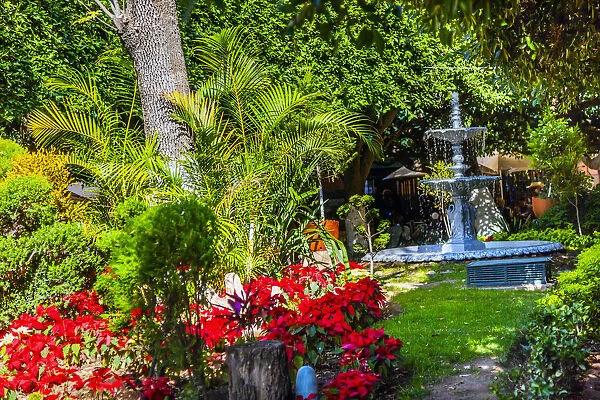 Union Garden Jardin Fountain Guanajuato Mexico