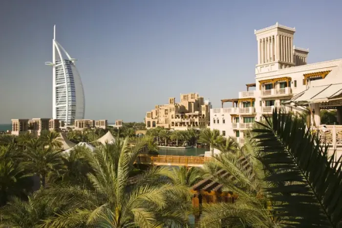 Framed Print : United Arab Emirates, Dubai, Umm Suqeim. Burj al-Arab Hotel from the Madinat Jumeirah Framed Print : United Arab Emirates, Dubai, Umm Suqeim. Burj al-Arab Hotel from the Madinat Jumeirah