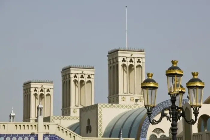 Framed Print : United Arab Emirates, Sharjah, Sharjah Town. Central Souk / Market / Exterior Daytime Framed Print : United Arab Emirates, Sharjah, Sharjah Town. Central Souk / Market / Exterior Daytime