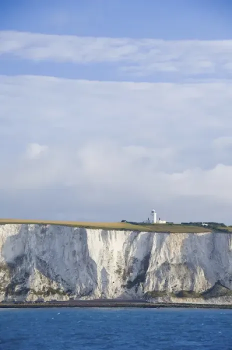 Framed Print : United Kingdom, Dover. The famous white cliffs of Dover along the coast Framed Print : United Kingdom, Dover. The famous white cliffs of Dover along the coast