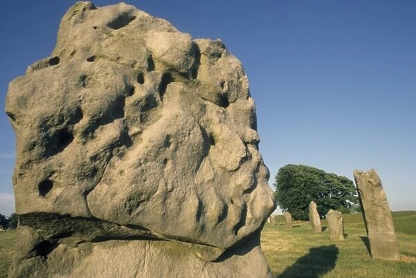 United Kingdom, England, Wiltshire, Avebury Stone Circle, neolithic standing stones