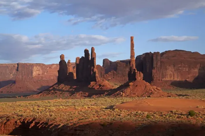 Framed Print : United States, Arizona, Navajo Nation, Monument Valley, Yei Bi Chei and Totem Pole Framed Print : United States, Arizona, Navajo Nation, Monument Valley, Yei Bi Chei and Totem Pole