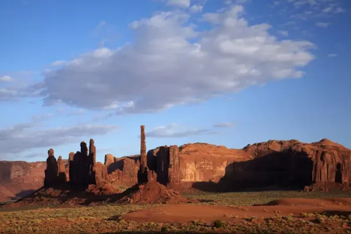 Framed Print : United States, Arizona, Navajo Nation, Monument Valley, Yei Bi Chei and Totem Pole Framed Print : United States, Arizona, Navajo Nation, Monument Valley, Yei Bi Chei and Totem Pole