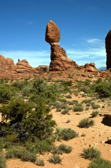 Framed Print : United States, State of Utah, Arches National Park. Balanced Rock Framed Print : United States, State of Utah, Arches National Park. Balanced Rock