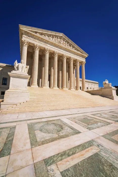 Framed Print : The United States Supreme Court, Washington, D.C, USA