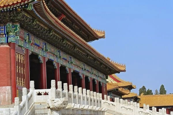 Unknown. Architecture of the Forbidden City, Beijing, China