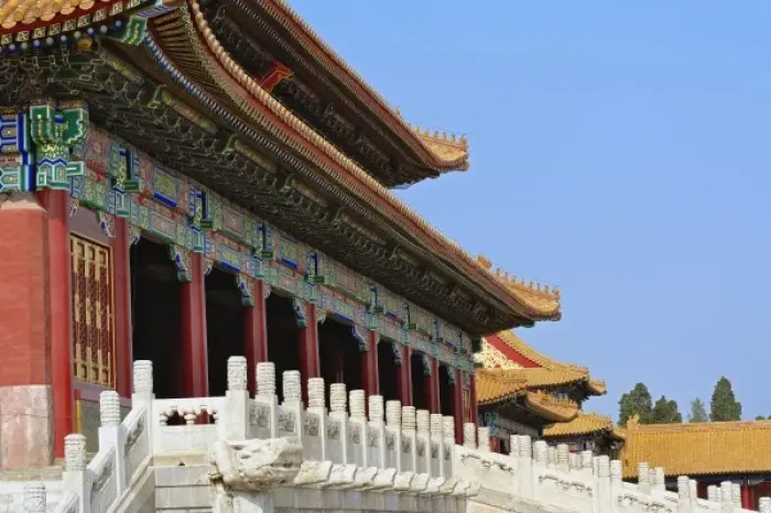Framed Print : Unknown. Architecture of the Forbidden City, Beijing, China