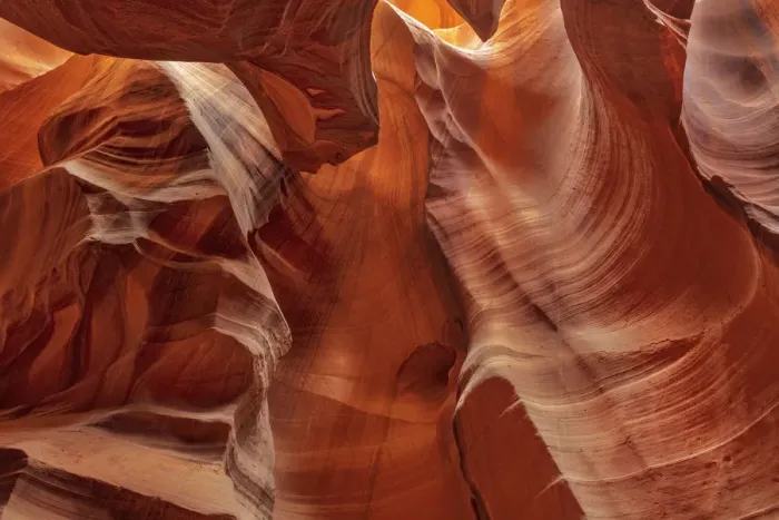 Framed Print : Upper Antelope Canyon near Page, Arizona, USA