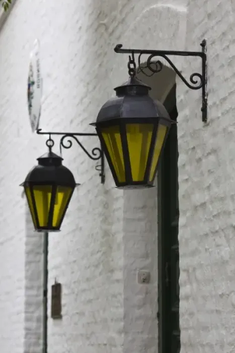 Framed Print : Uruguay, Colonia Department, Colonia del Sacramento. Streetlights Framed Print : Uruguay, Colonia Department, Colonia del Sacramento. Streetlights