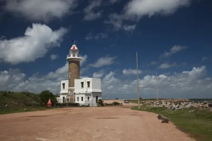 Framed Print : Uruguay, Montevideo Department, Montevideo. Punta Brava lighthouse