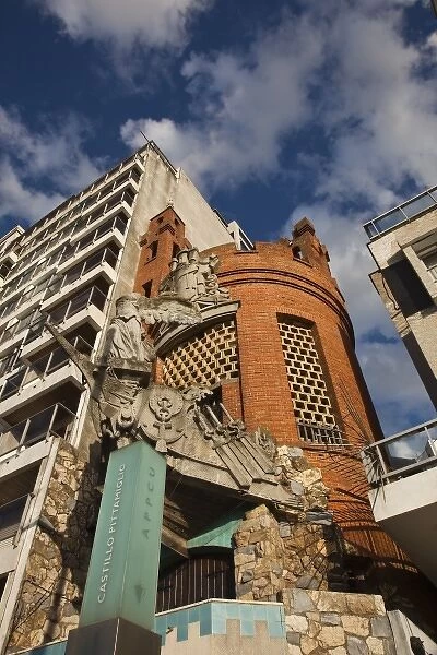 Uruguay, Montevideo Department, Montevideo. Castillo Pittamiglio, built by architect