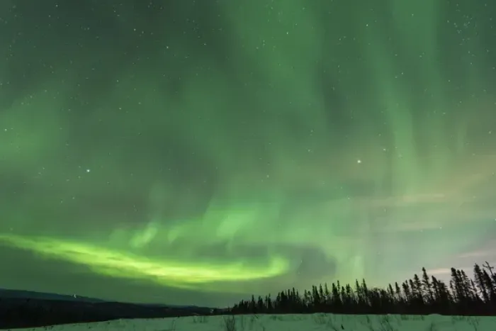 Framed Print : US, AK, Fairbanks. Aurora borealis light display Framed Print : US, AK, Fairbanks. Aurora borealis light display