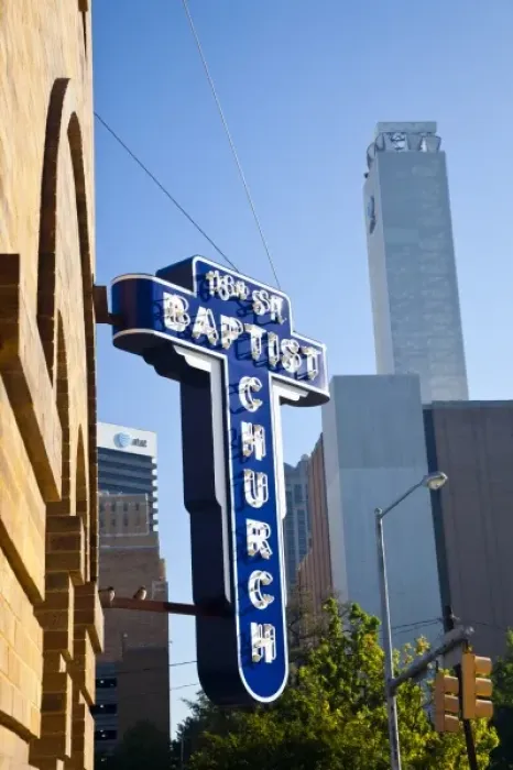 Framed Print : USA, Alabama, Birmingham. 16th Street Baptist Church, famous for its part in
