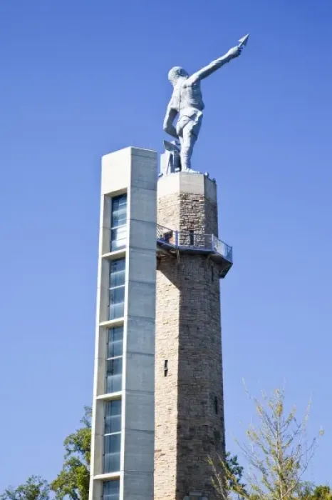 Framed Print : USA, Alabama, Birmingham. Vulcan Park, Vulcan Statue, second-tallest statue in the US Framed Print : USA, Alabama, Birmingham. Vulcan Park, Vulcan Statue, second-tallest statue in the US