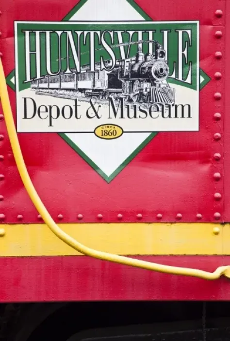 Framed Print : USA, Alabama, Huntsville. Huntsville Depot Museum, exterior