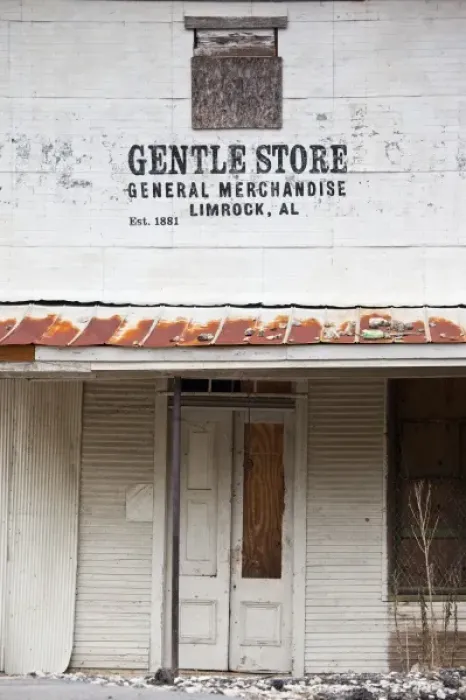 Framed Print : USA, Alabama, Limrock. Gentle Store, exterior Framed Print : USA, Alabama, Limrock. Gentle Store, exterior