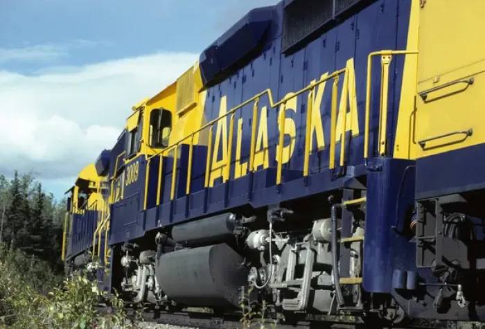 Framed Print : USA, Alaska, Alaska Railroad, Denali National Park
