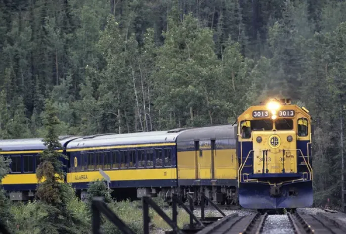 Framed Print : USA, Alaska, Alaska Railroad, Denali National Park Framed Print : USA, Alaska, Alaska Railroad, Denali National Park