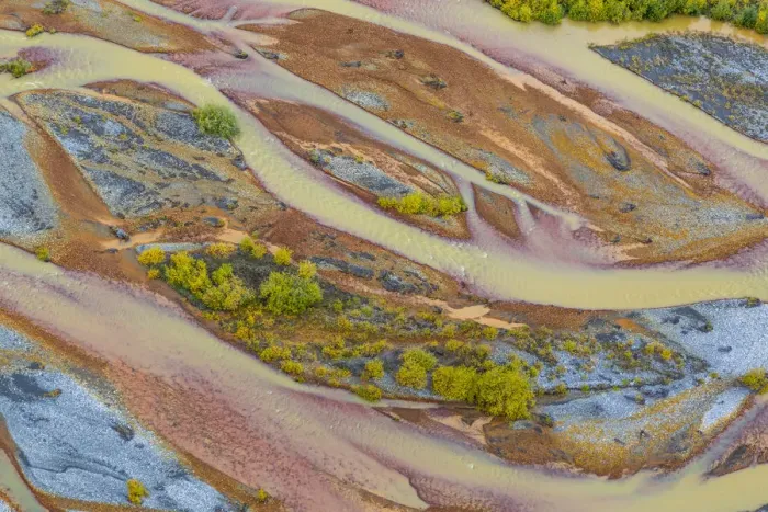 Framed Print : USA, Alaska, Brooks Range, Arctic National Wildlife Refuge. Aerial of Ivishak River Framed Print : USA, Alaska, Brooks Range, Arctic National Wildlife Refuge. Aerial of Ivishak River