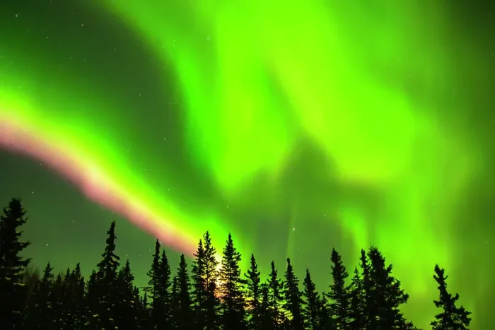 Framed Print : USA, Alaska, Chena Hot Springs Resort. Aurora borealis fills night sky Framed Print : USA, Alaska, Chena Hot Springs Resort. Aurora borealis fills night sky