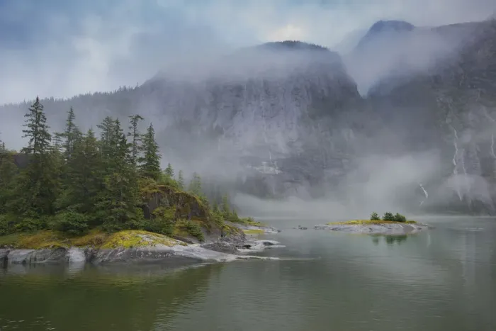 Framed Print : Usa, Alaska. Endicott Arm