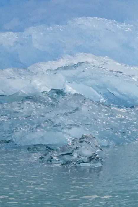 Framed Print : USA, Alaska, Endicott Arm. Blue ice and icebergs Framed Print : USA, Alaska, Endicott Arm. Blue ice and icebergs