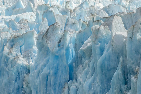 USA, Alaska, Endicott Arm. Close-up of Dawes Glacier front