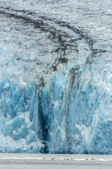 Framed Print : USA, Alaska, Endicott Arm. Close-up of Dawes Glacier