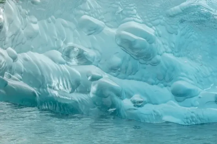 Framed Print : USA, Alaska, Endicott Arm. Detail of iceberg shapes