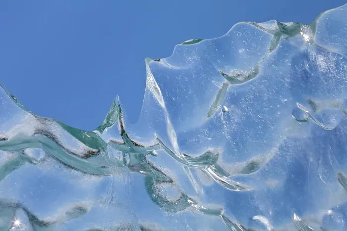 Framed Print : USA, Alaska, Glacier Bay National Park. Close-up of ice from McBride Glacier. ©Don Paulson / Jaynes Gallery / DanitaDelimont.com Framed Print : USA, Alaska, Glacier Bay National Park. Close-up of ice from McBride Glacier. ©Don Paulson / Jaynes Gallery / DanitaDelimont.com