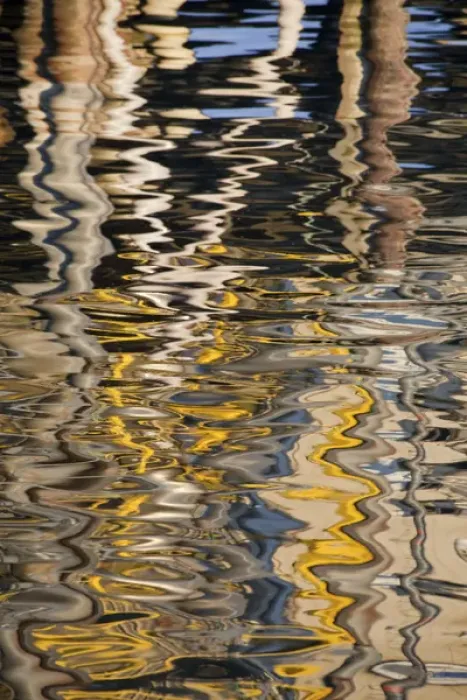 Framed Print : USA, Alaska, Ketchikan. Reflections in water Framed Print : USA, Alaska, Ketchikan. Reflections in water