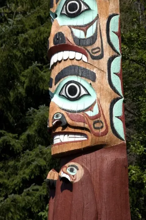 Framed Print : USA, Alaska, Ketchikan, Saxman Totem Park Framed Print : USA, Alaska, Ketchikan, Saxman Totem Park