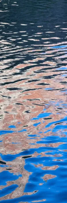 Framed Print : USA, Arizona. Abstract reflections on the Colorado River, Grand Canyon National Park Framed Print : USA, Arizona. Abstract reflections on the Colorado River, Grand Canyon National Park