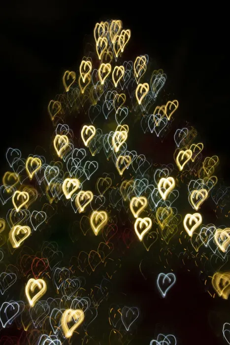 Framed Print : USA, Arizona, Buckeye. Abstract motion of Christmas tree at night Framed Print : USA, Arizona, Buckeye. Abstract motion of Christmas tree at night