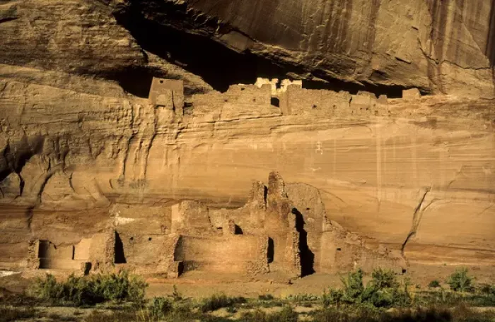 Framed Print : USA, Arizona, Canyon de Chelly National Monument, White House Ruin