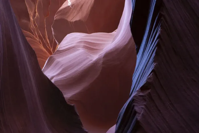 Framed Print : USA, Arizona. Colorful sandstone erosion of lower Antelope Canyon near Lake Powell Framed Print : USA, Arizona. Colorful sandstone erosion of lower Antelope Canyon near Lake Powell