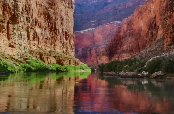 Framed Print : USA Arizona Grand Canyon Colorado River Float Trip Whitmore Creek 2