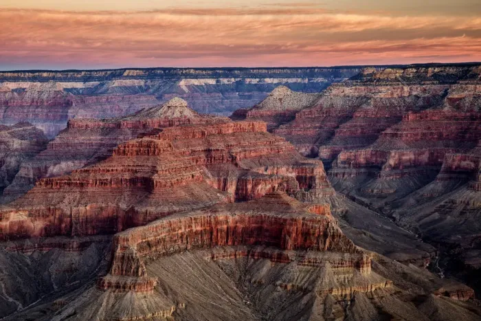 Framed Print : USA, Arizona, Grand Canyon National Park, Dawn from between Hopi Point and Powell Point Framed Print : USA, Arizona, Grand Canyon National Park, Dawn from between Hopi Point and Powell Point