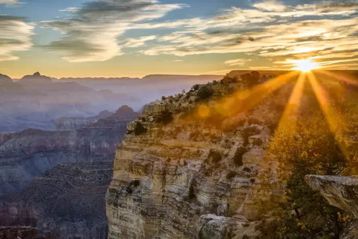 Framed Print : USA, Arizona, Grand Canyon National Park, Sunrise over Powell Point Framed Print : USA, Arizona, Grand Canyon National Park, Sunrise over Powell Point
