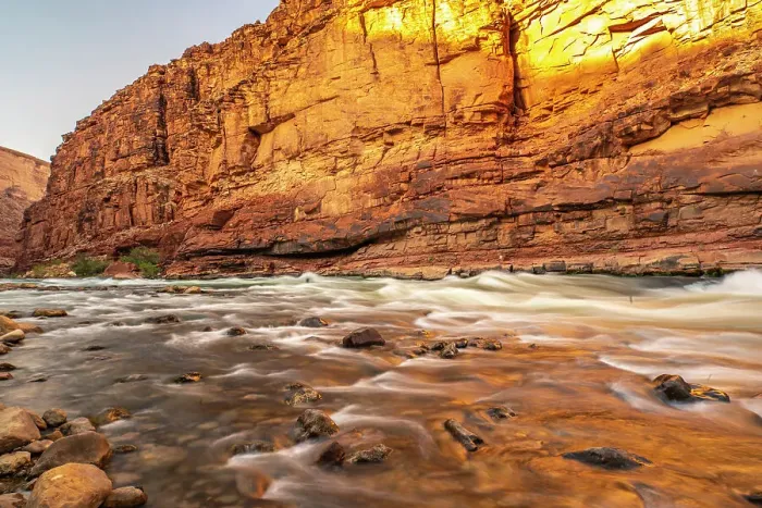 Framed Print : USA, Arizona, Grand Canyon National Park. House Rock Rapid in Marble Canyon Framed Print : USA, Arizona, Grand Canyon National Park. House Rock Rapid in Marble Canyon