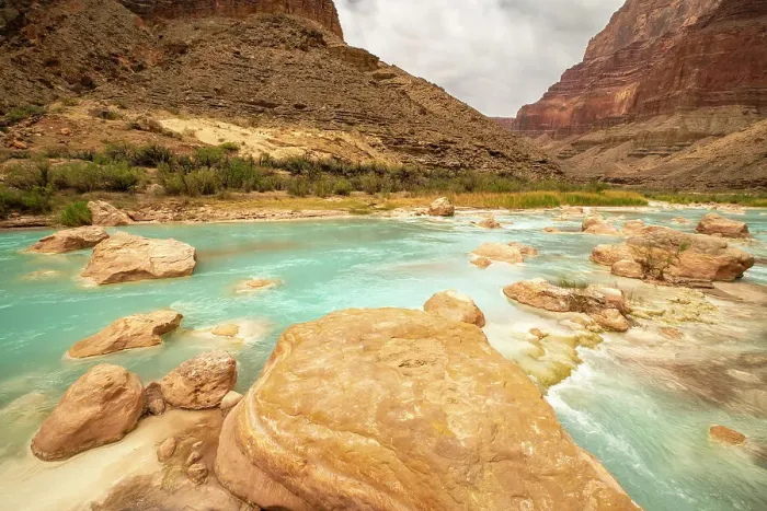 Framed Print : USA, Arizona, Grand Canyon National Park. Rapids on Little Colorado River Framed Print : USA, Arizona, Grand Canyon National Park. Rapids on Little Colorado River
