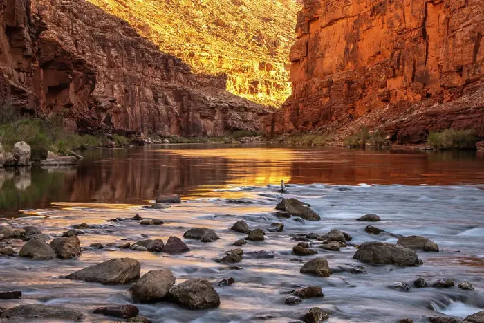 Framed Print : USA, Arizona, Grand Canyon National Park. House Rock Rapid in Marble Canyon