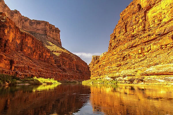 USA, Arizona, Grand Canyon National Park. Landscape with Colorado River and Marble Canyon