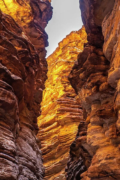 USA, Arizona, Grand Canyon National Park. Blacktail Canyon cliffs