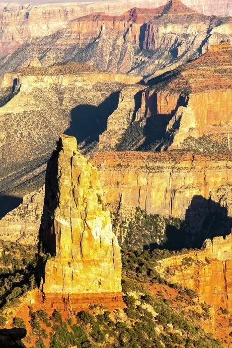 Framed Print : USA, Arizona, Grand Canyon National Park. Landscape from North Rim of Point Imperial Framed Print : USA, Arizona, Grand Canyon National Park. Landscape from North Rim of Point Imperial