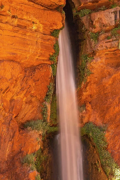 USA, Arizona, Grand Canyon National Park. Deer Creek Falls scenic