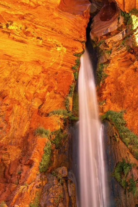 Framed Print : USA, Arizona, Grand Canyon National Park. Deer Creek Falls scenic Framed Print : USA, Arizona, Grand Canyon National Park. Deer Creek Falls scenic